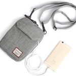 Small Crossbody Bag for Men， Mini Messenger Bag Shoulder Bag for Phone Passport